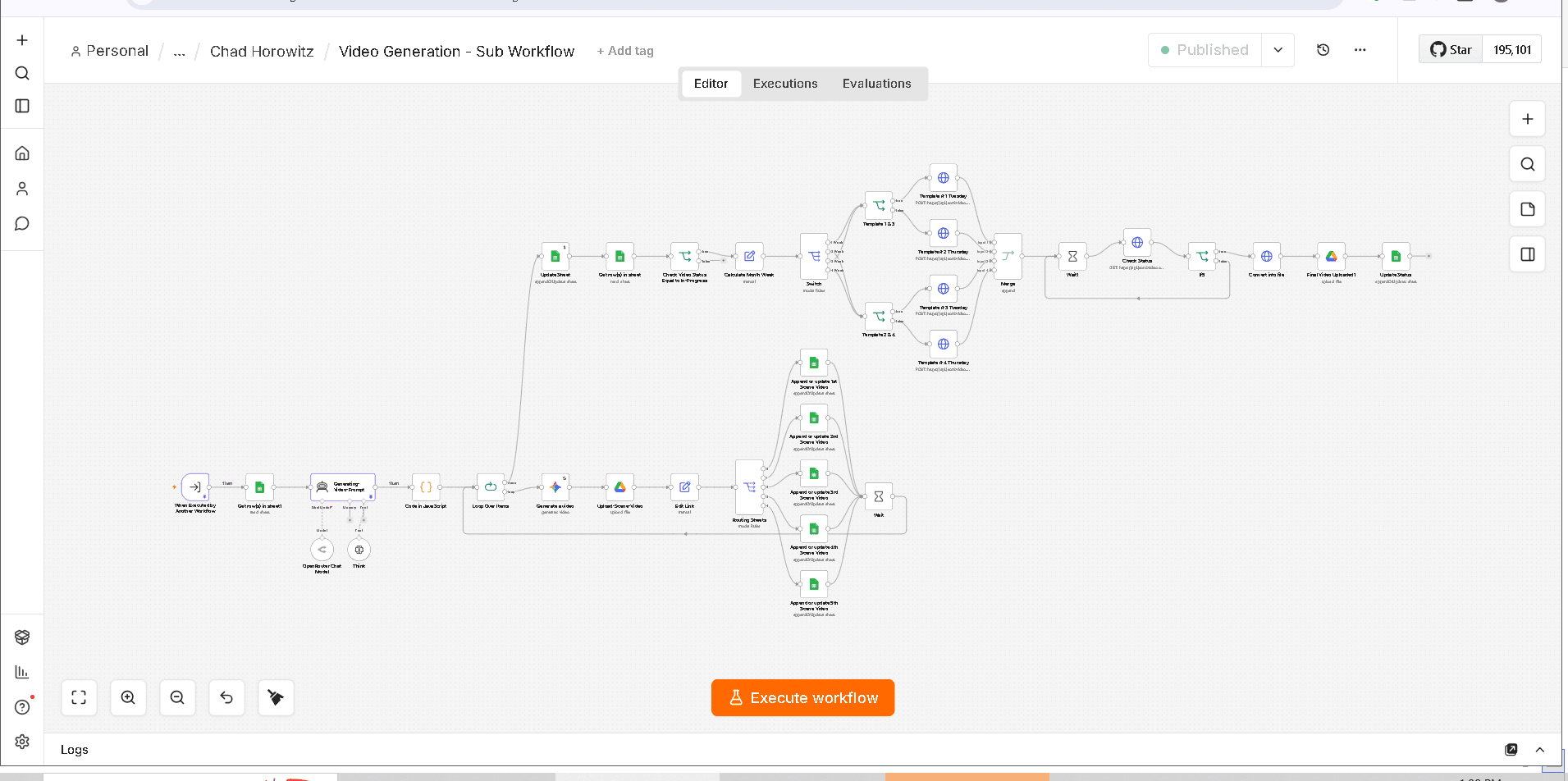 Reelgeneration (n8n, Zapier & Make)