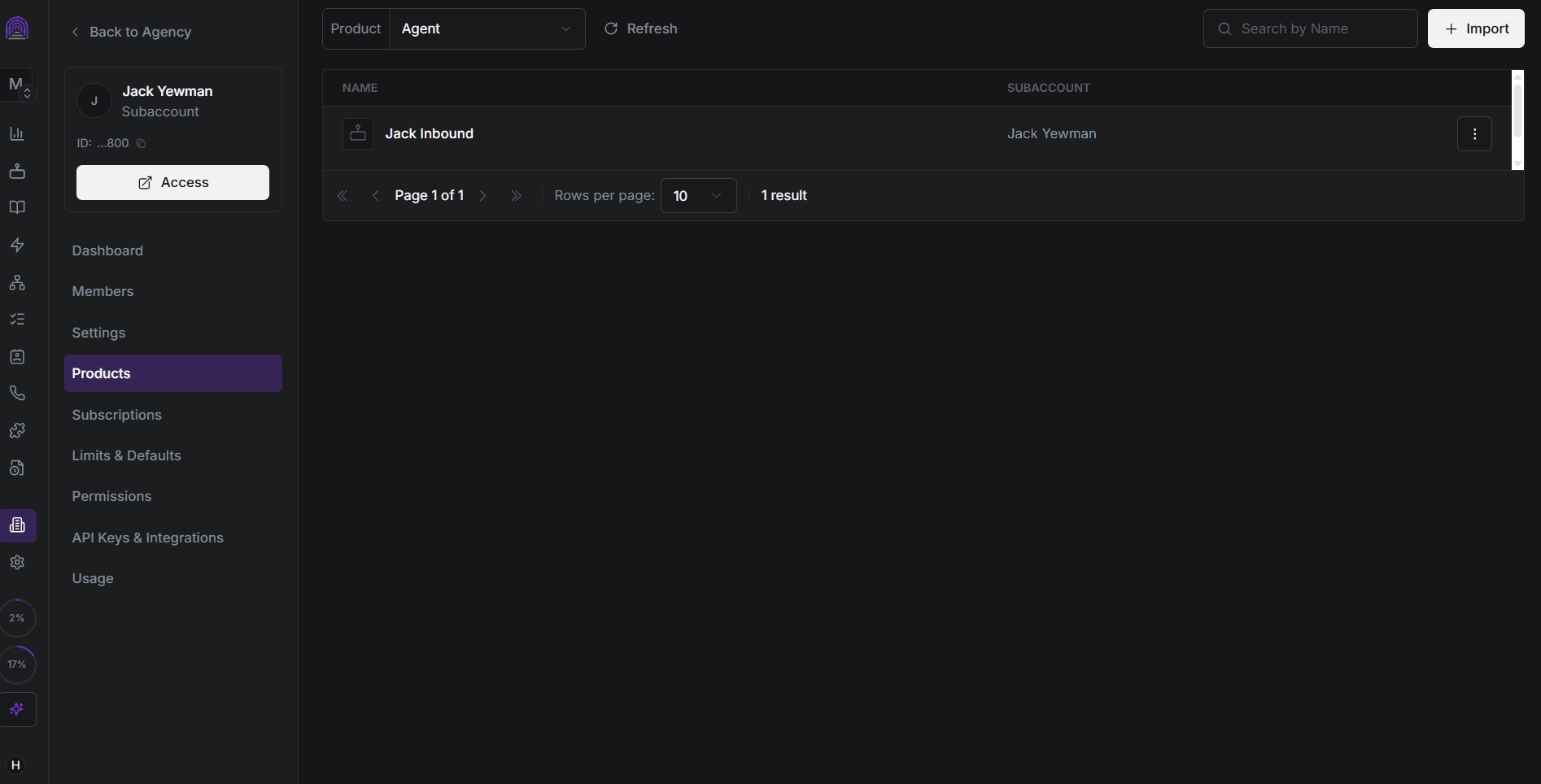 AI Voice Agents work sample 3