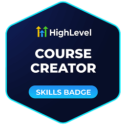 HighLevel badge: Course Creator