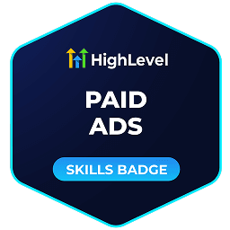 HighLevel badge: Paid Ads